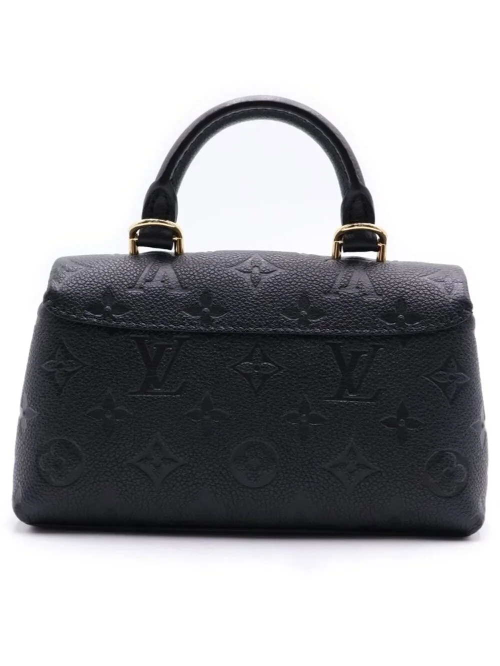 Louis Vuitton Monogram Empreinte Nano Madeleine Leather 2-Way Shoulder Bag Noir